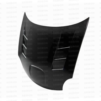 Seibon 03-05 Dodge SRT-4 TS Style Carbon Fiber Hood - Image 2