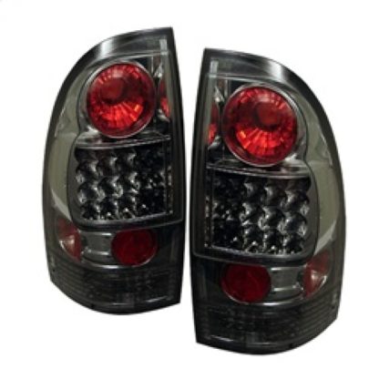 Spyder Toyota Tacoma 05-15 LED Tail Lights Smoke ALT-YD-TT05-LED-SM - Image 2