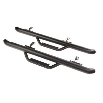 Rugged Ridge Spartan Nerf Bar Textured Black 18-20 Jeep Wrangler JL 2 Door - Image 2