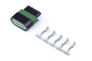 Haltech High Output IGN-1A Inductive Coil (w/Built-In Ignitor) Plugs & Pins