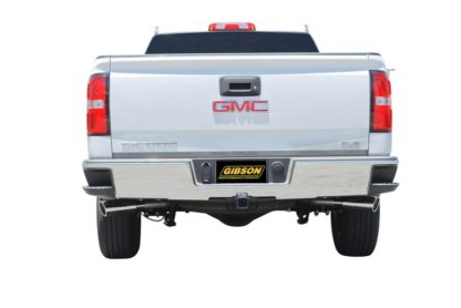 Gibson 15-18 Chevrolet Silverado 1500 LS 5.3L 3in/2.25in Cat-Back Dual Extreme Exhaust - Aluminized - Image 3