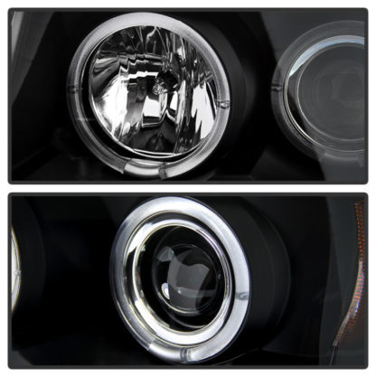 Spyder Nissan Titan 04-14/Armada 04-07 Projector Headlights LED Halo LED Blk PRO-YD-NTI04-HL-BK - Image 4