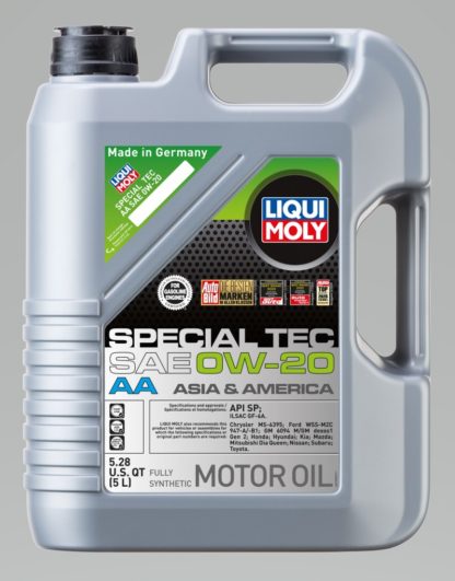 LIQUI MOLY 5L Special Tec AA Motor Oil 0W-20 - Image 2