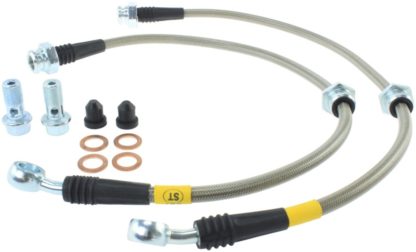 StopTech 00-06 Nissan Sentra Stainless Steel Front Brake Lines - Image 2