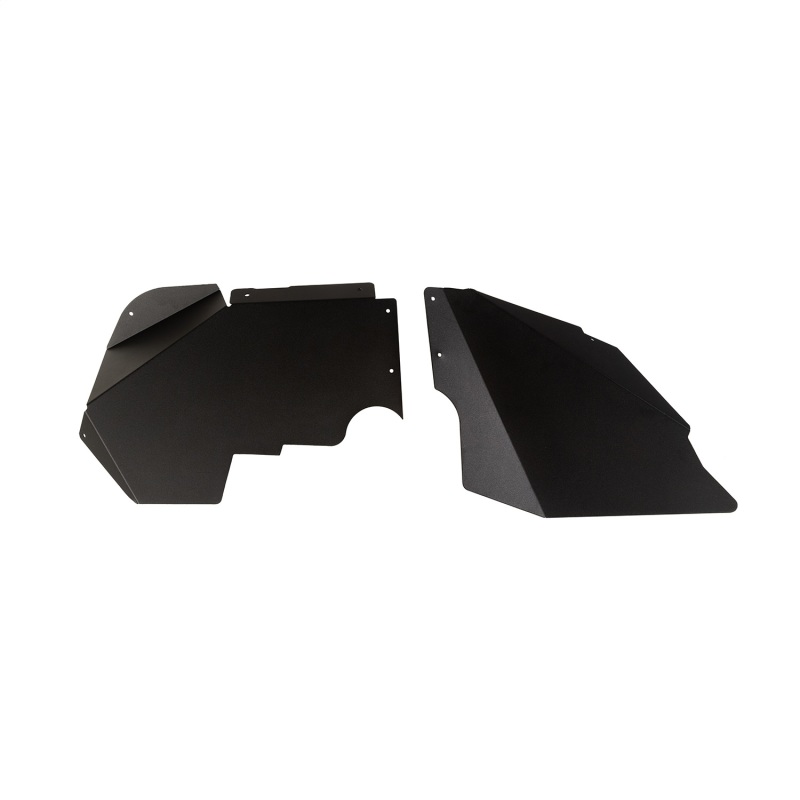 Rugged Ridge Aluminum Fender Liners Front Black 07-18 Jeep Wrangler JK/JKU - Image 4