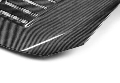 Seibon 12-13 BRZ/FRS VT Style Carbon Fiber Hood - Image 5