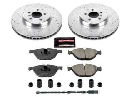 Power Stop 10-15 BMW 550i GT Front Z23 Evolution Sport Brake Kit