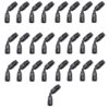 Russell Performance -10 AN Black 45 Degree Full Flow Hose End - Image 4