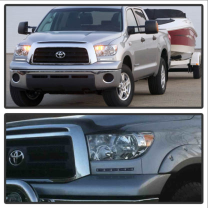 Spyder Toyota Tundra 07-13 Daytime LED Running Lights wo/switch Silver FL-DRL-TTU07-SIL - Image 3