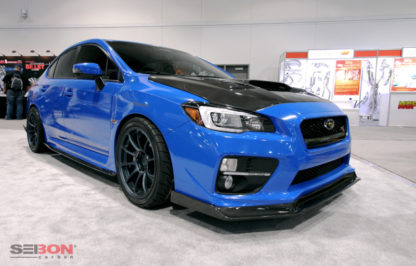 Seibon 2015+ Subaru STI/WRX MB3-Style Carbon Fiber Front Lip - Image 5