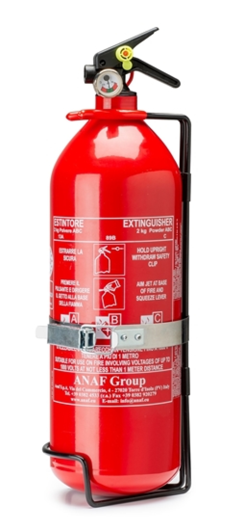 Sparco 2 Liter Handheld Steel Extinguisher - ffrides