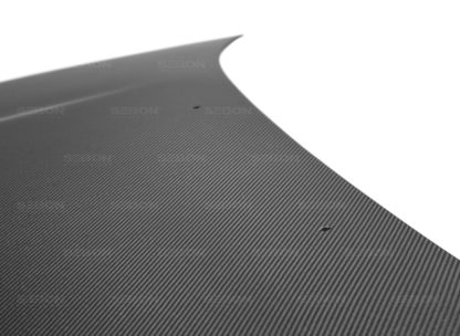 Seibon 04-05 Subaru WRX/STi RS Carbon Fiber Hood - Image 4