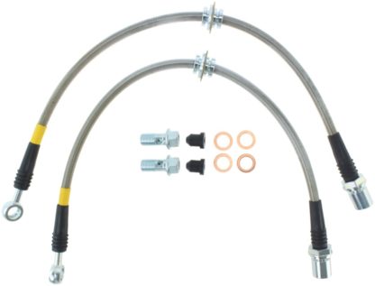 StopTech Stainless Steel Front Brake Lines 91-95 Toyota MR2 - Image 4