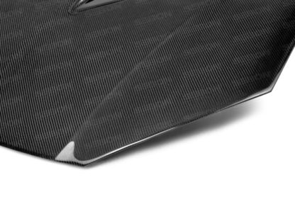 Seibon 12-13 Hyundai Genesis OE Carbon Fiber Hood - Image 4