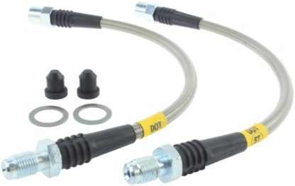 StopTech 03-09 Mercedes E55/E63 / 03-10 E320/E350 Coupe / 03-09 E500/E550 Rear SS Brake Line Kit - Image 3