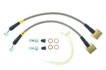 StopTech 06-09 Chevy Trailblazer Stainless Steel Rear Brake Lines - Image 4