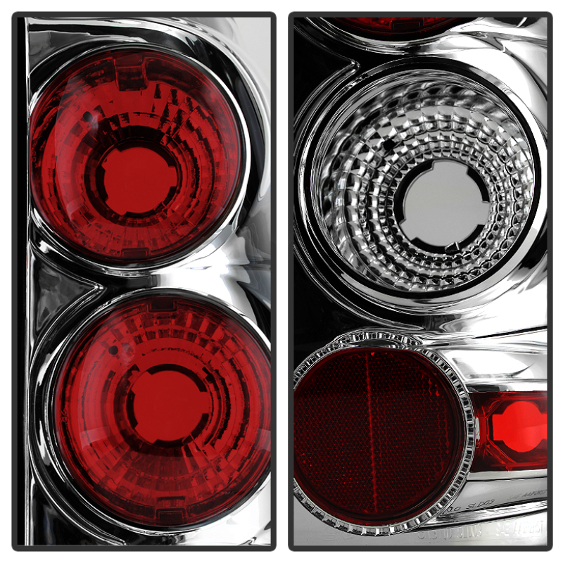 Spyder Chevy Silverado 1500 03-06 (Does Not Fit Stepside)Euro Style Tail Lights Chrm ALT-YD-CS03-C - Image 4