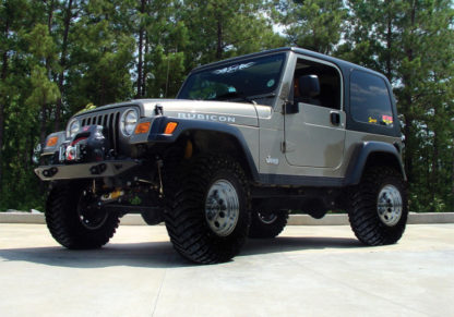 Superlift 97-06 Jeep Wrangler TJ w/ 3-6in Lift Kit Adjustable Track Bar - Rear - Image 2