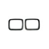 Rugged Ridge Headlight Bezels Black 87-95 Jeep Wrangler YJ - Image 2