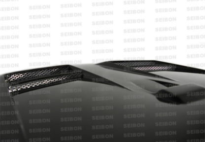 Seibon 08-09 Mitsubishi Lancer (CYA4/5A) DV Style Carbon Fiber Hood - Image 4