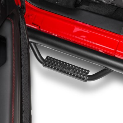 Rugged Ridge Spartan Nerf Bar Black 2020 Jeep Gladiator JT - Image 4