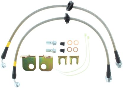 StopTech 04-06 Pontiac GTO Stainless Steel Front Brake Line Kit - Image 4